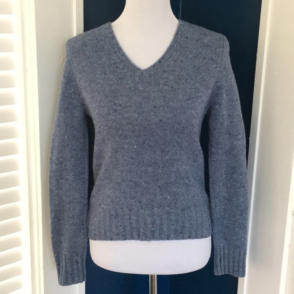 Vintage Y2K Express Jeans Blue Lamsbwool Sweater